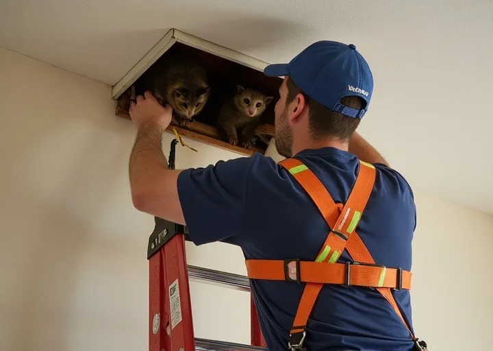 Safe Roof Cavity Access Forest Lake